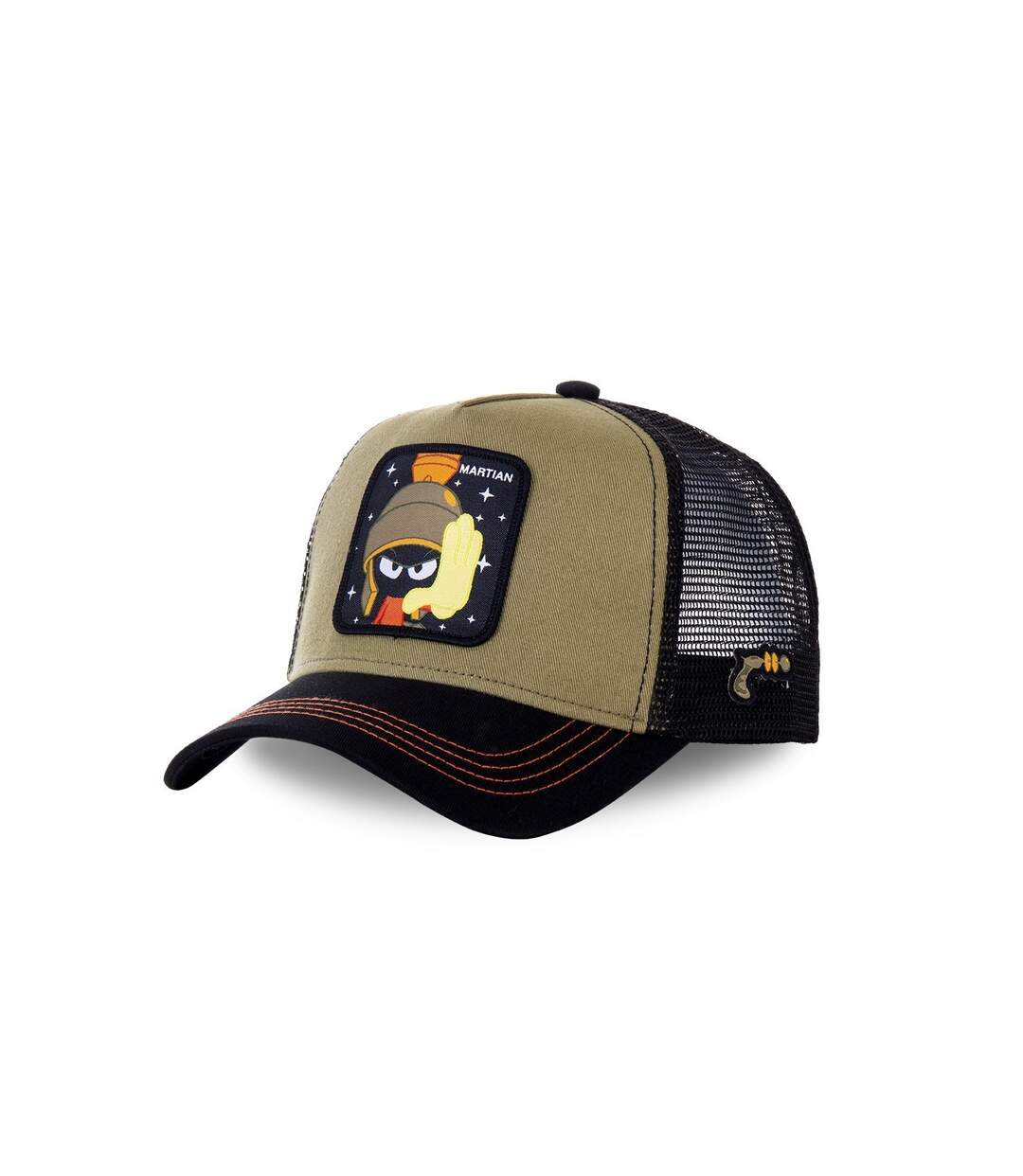 Casquette trucker Capslab Looney Tunes Martian Kaki Capslab