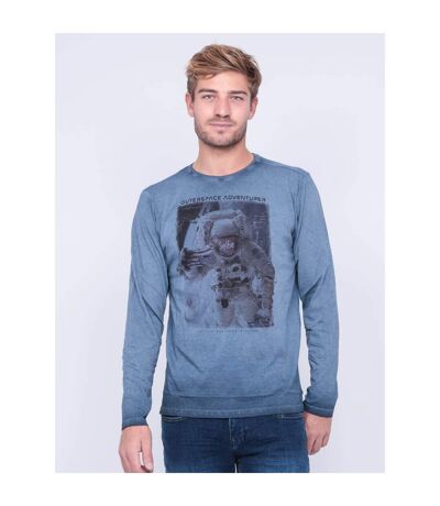 T-shirt manches longues col rond pur coton JOSTON