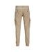 Pantalon À Poches Homme Blanc Cassé Jack And Jones-3
