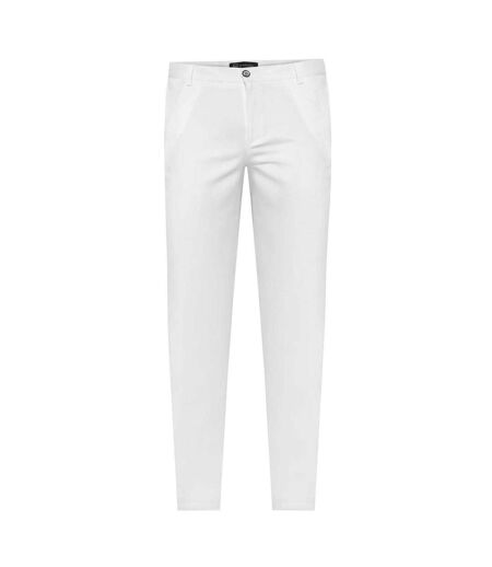 Pantalon Motif/style Uni Homme Blanc Di Selentino