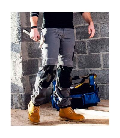 Pantalon De Travail Pw3 Homme Gris Noir Portwest