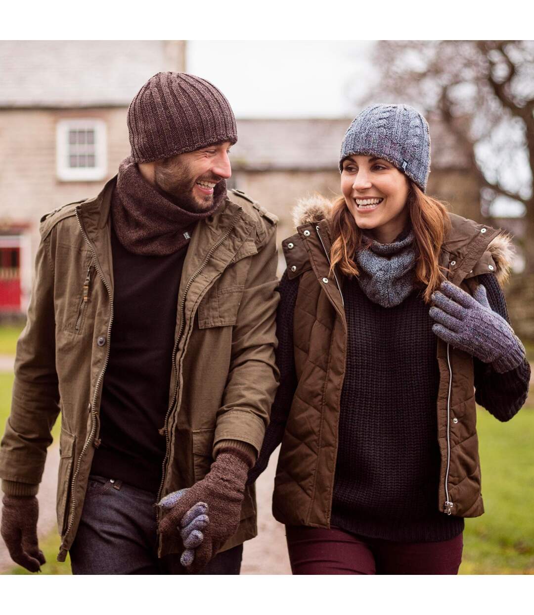 Ladies Thermal Winter Set - Hat, Gloves, Neckwarmer & Twist Socks-4