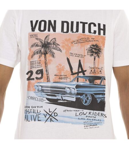 T-shirt en col rond à manches courtes homme photoprint Venice Vondutch