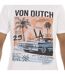 T-shirt en col rond à manches courtes homme photoprint Venice Vondutch-2