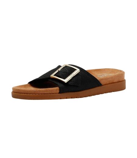 Womens/ladies Marin Sliders Black Toms