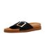 Womens/ladies Marin Sliders Black Toms-2