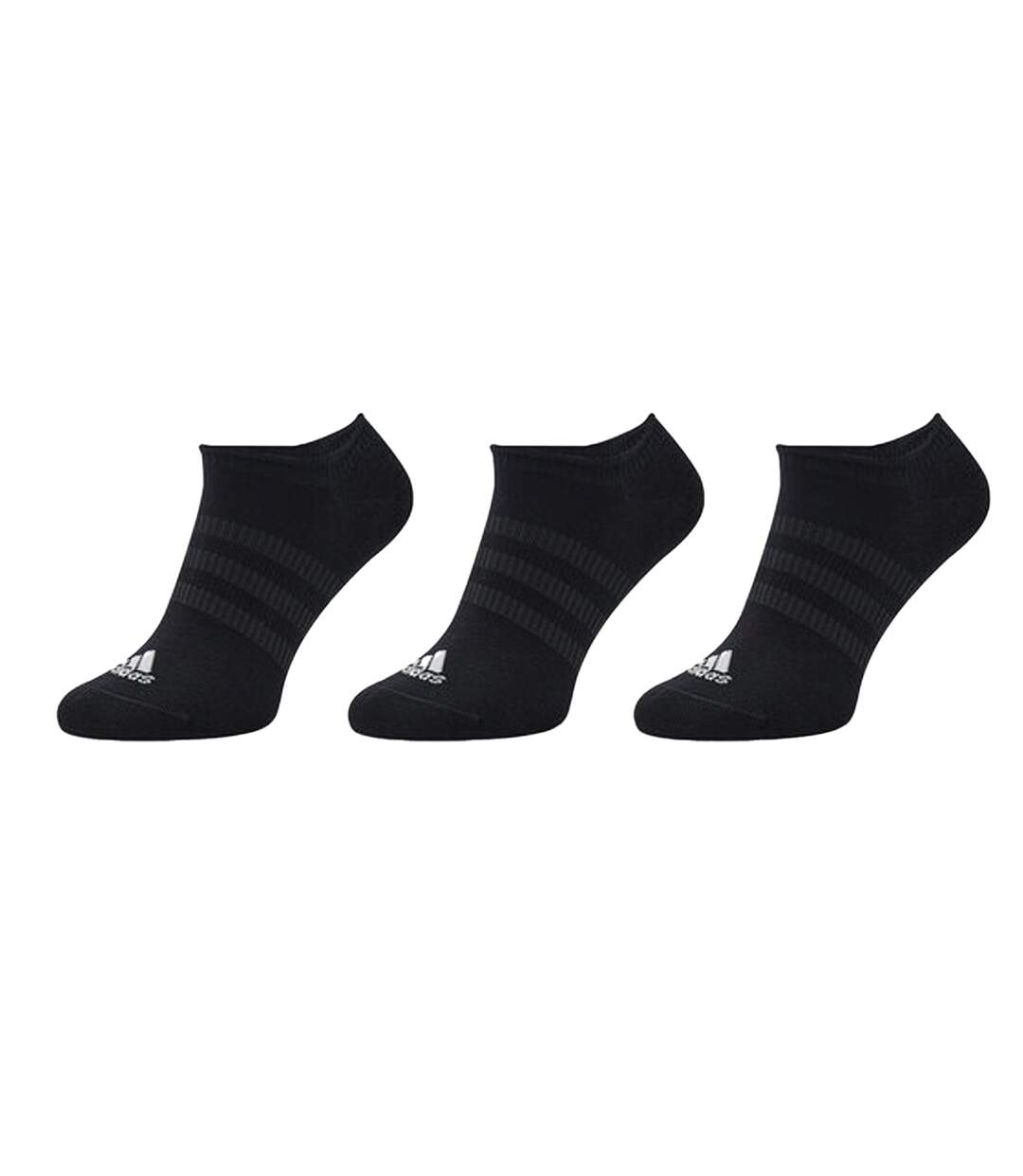 Chaussettes No Show Adulte Noir Adidas-2