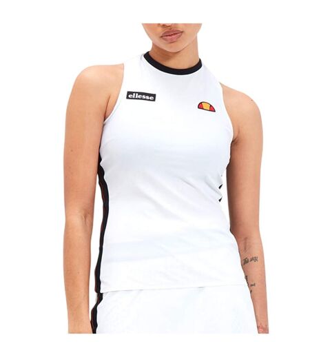 Débardeur Freden Femme Blanc Noir Ellesse