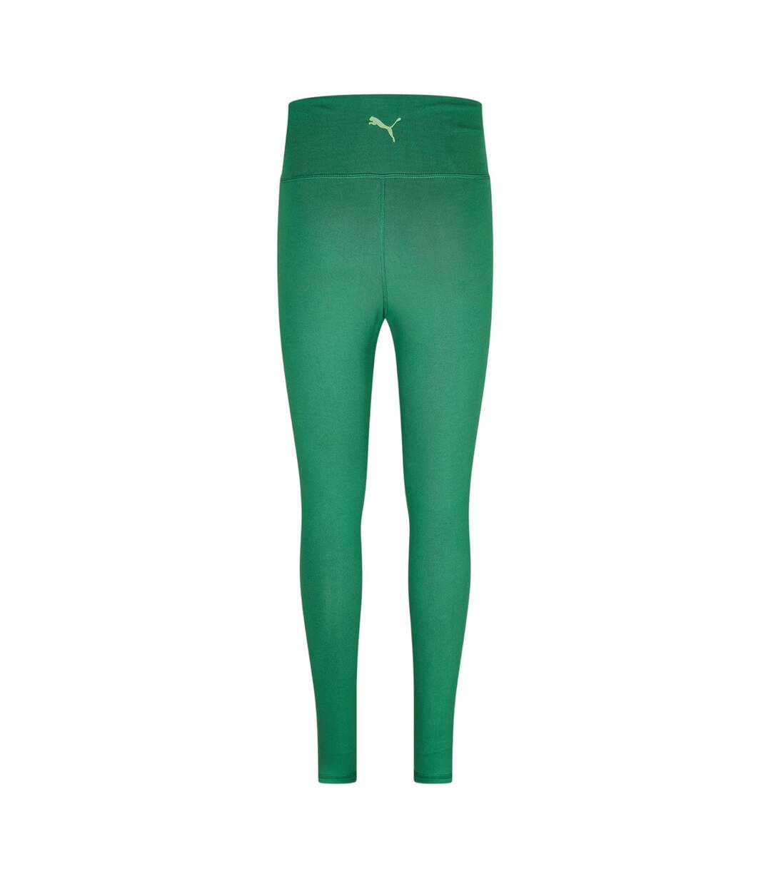 Womens/ladies Train Tight Leggings Vine Green Puma-4