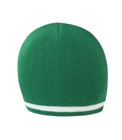 Unisex adult national australia beanie green/white Result Winter Essentials