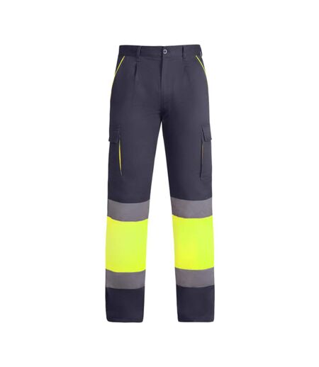 Pantalon Homme Plomb Jaune Fluo Roly Workwear