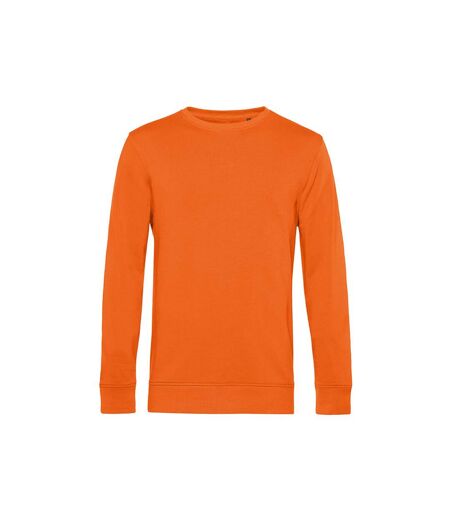 Sweat Organique À Col Ras Du Cou Pour Hommes Orange B&C