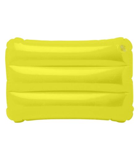 Sunny Beach Inflatable Pillow One Size Yellow Generic