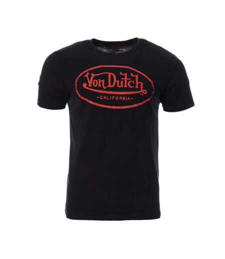 T-shirt noir homme von dutch log vd