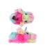 Womens/ladies Unicorn Plush 3d Slippers Multicoloured K Collection-2