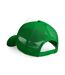 Casquette trucker adulte vert / blanc Beechfield