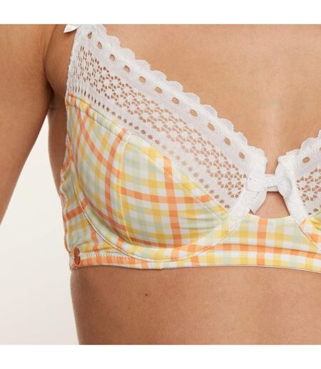 Soutien-gorge à armatures blanc Mode