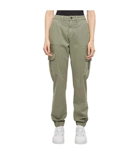 Pantalon Utility Femme Gris Pâle Urban Classics