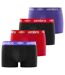 Lot de 4 boxers en coton homme Classic Umbro-1