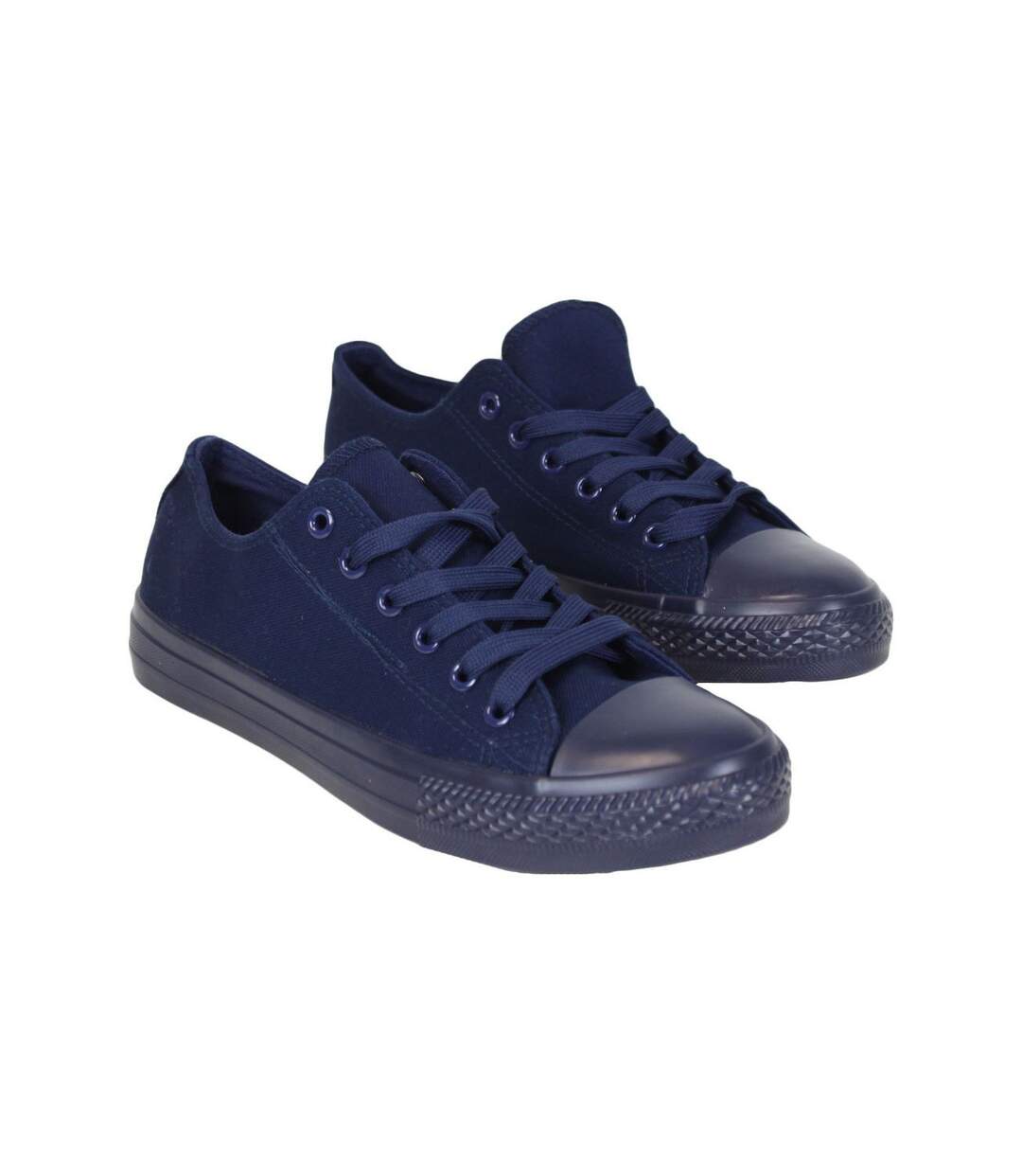 Baskets basses en toile-3