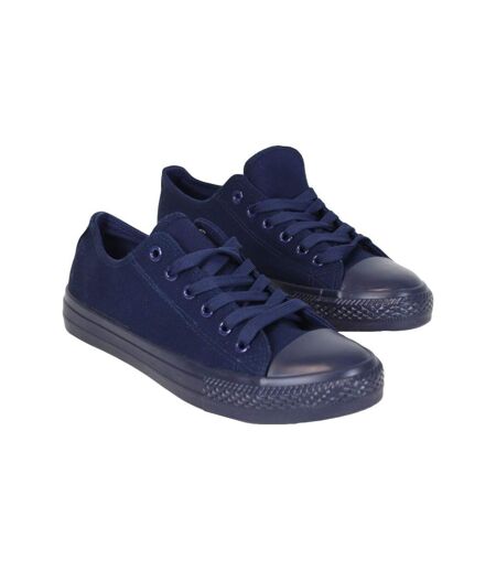 Baskets basses en toile