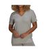 T-shirt Gris Femme Adidas Loose - 34