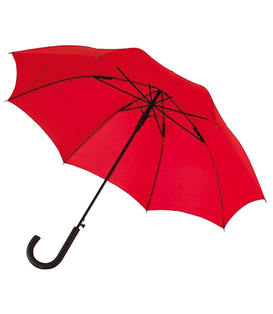 Parapluie Droit Motif/style Coupe-vent 86 Cm X 103 Cm Rouge L-Merch-1