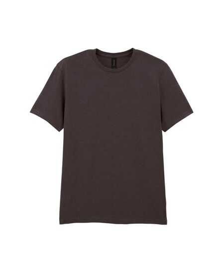 T-shirt Motif/style Uni Softstyle Adulte Chocolat Foncé Gildan
