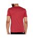 T-shirt rouge homme tommy hilfiger tjm x slim jaspe - l-2