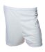 Short de foot adulte blanc Precision-1