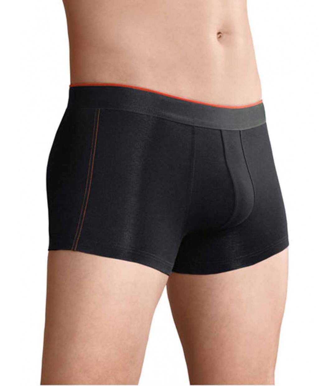 Boxer shorty Homme 8001 - coton - noir