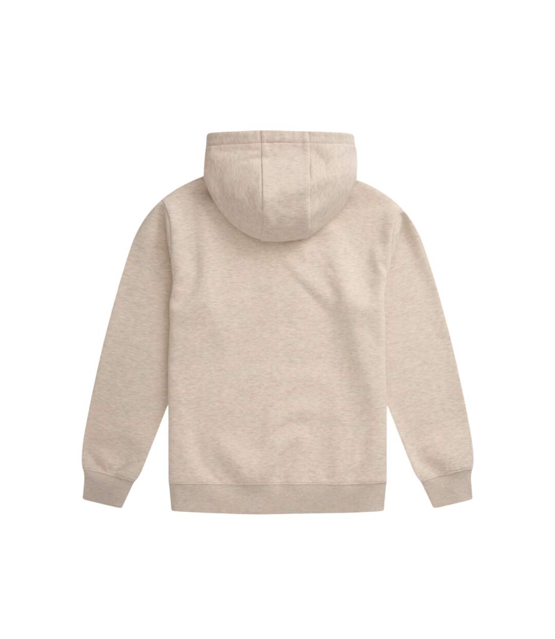 Womens/ladies Maya Graphic Print Organic Hoodie Light Beige Animal-3