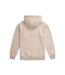 Womens/ladies Maya Graphic Print Organic Hoodie Light Beige Animal-3