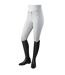 Womens/ladies Miami Silicone Seat Breeches White Whitaker-1
