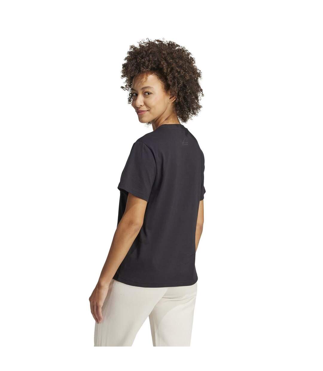 Womens/ladies Future Icons T-shirt Black Adidas-3