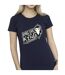 Disney T-shirt en coton Le Roi Lion Le Roi Femmes/Dames (Bleu marine) - UTBI25305-3