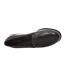 Womens/ladies Lach Leather Loafers Black Kickers-4