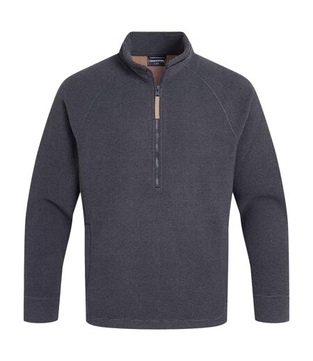 Mens Steeple Half Zip Fleece Dark Iron Craghoppers