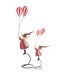 Renne Déco sur Socle Ballons 85cm Rouge-2