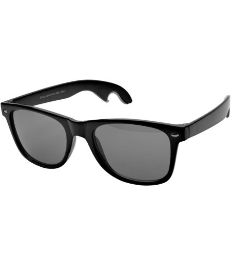 Bullet Sun Ray Sunglasses With Bottle Opener (Solid Black) (4.8 x 15 x 16 cm) - UTPF208