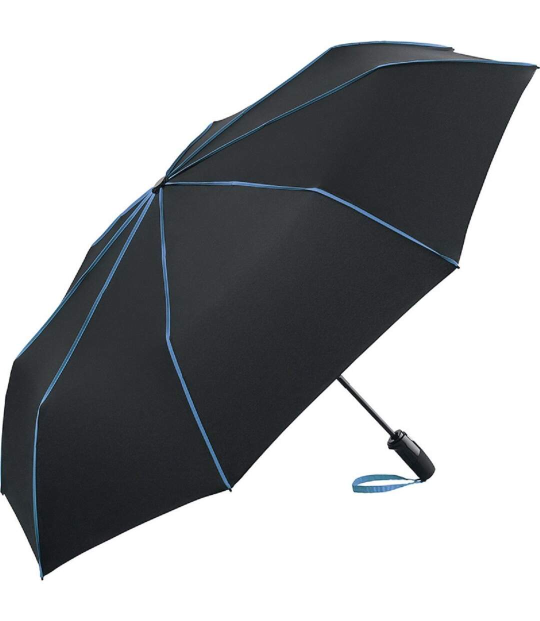 Parapluie de poche FP5639 - noir et bleu-1