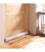 Boudin Bas de Porte Imitation Fourrure Lynx 80cm Naturel-3