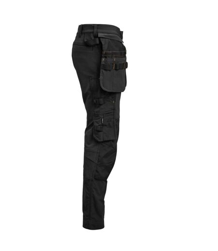 Womens/ladies Craftsman Stretch Trousers Black Jobman