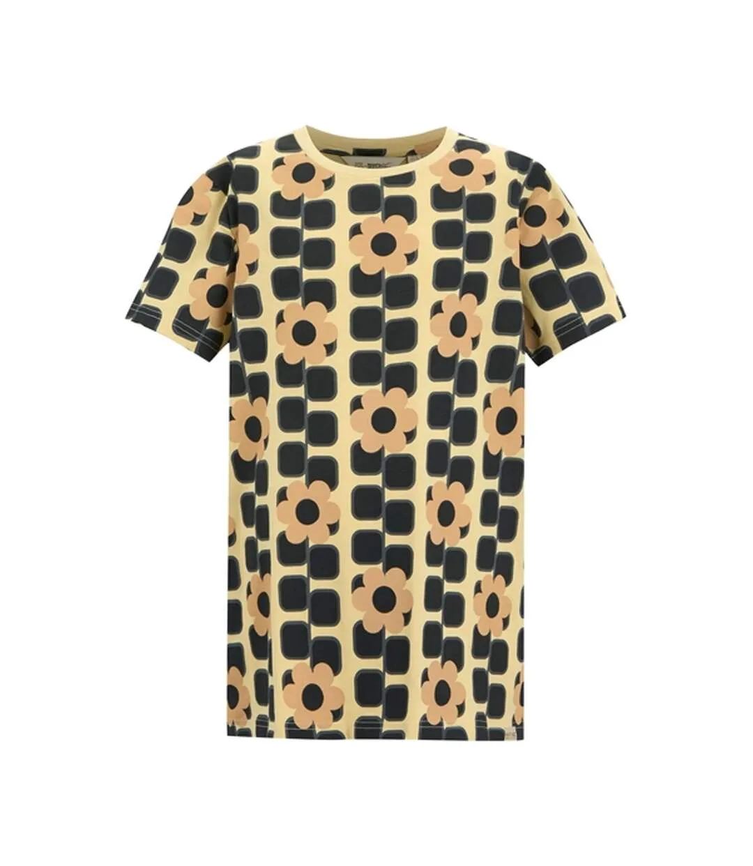 T-shirt Motif/style Fleurs Orla Kiely Femme Monochrome Regatta-2