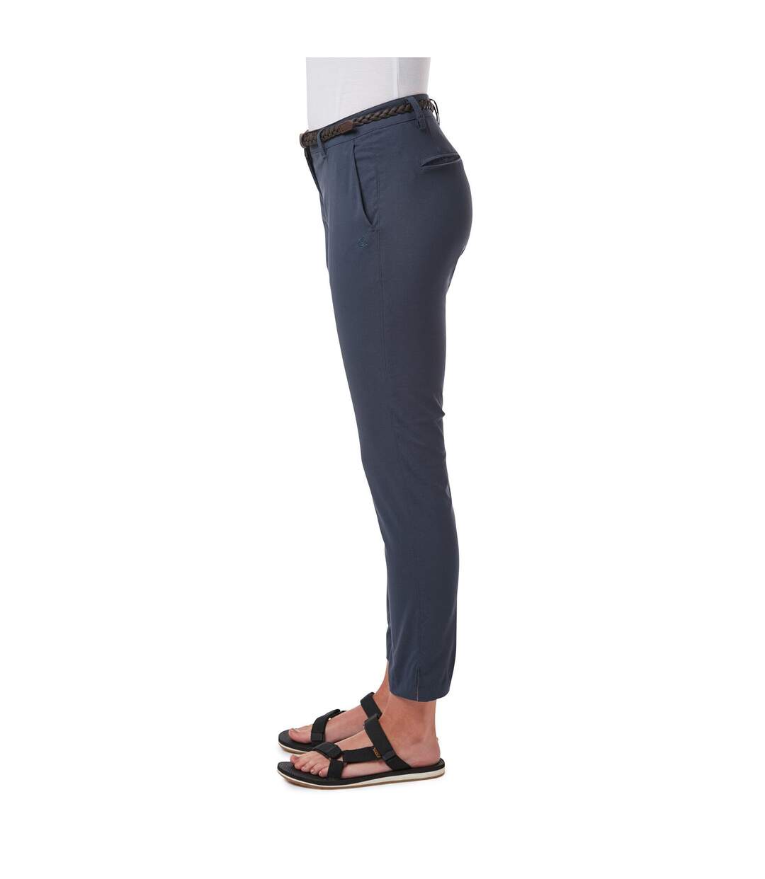 Pantalon briar femme bleu marine Craghoppers-3