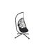 Fauteuil Suspendu Zadar 109cm Noir-3