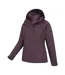 Womens/ladies Alaskan 3 In 1 Padded Jacket Dark Burgundy Mountain Warehouse-4