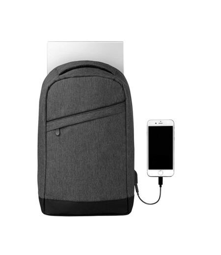 Berlin two tone backpack one size black MidOcean