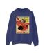 Disney - Sweat BIG HERO BAYMAX FLYING BAYMAX NEWSPAPER - Femme (Bleu marine) - UTBI11395-1