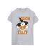 Disney Womens/Ladies Winnie The Pooh Trick Or Treat Cotton Boyfriend T-Shirt (Gris sportif) - UTBI47449-1